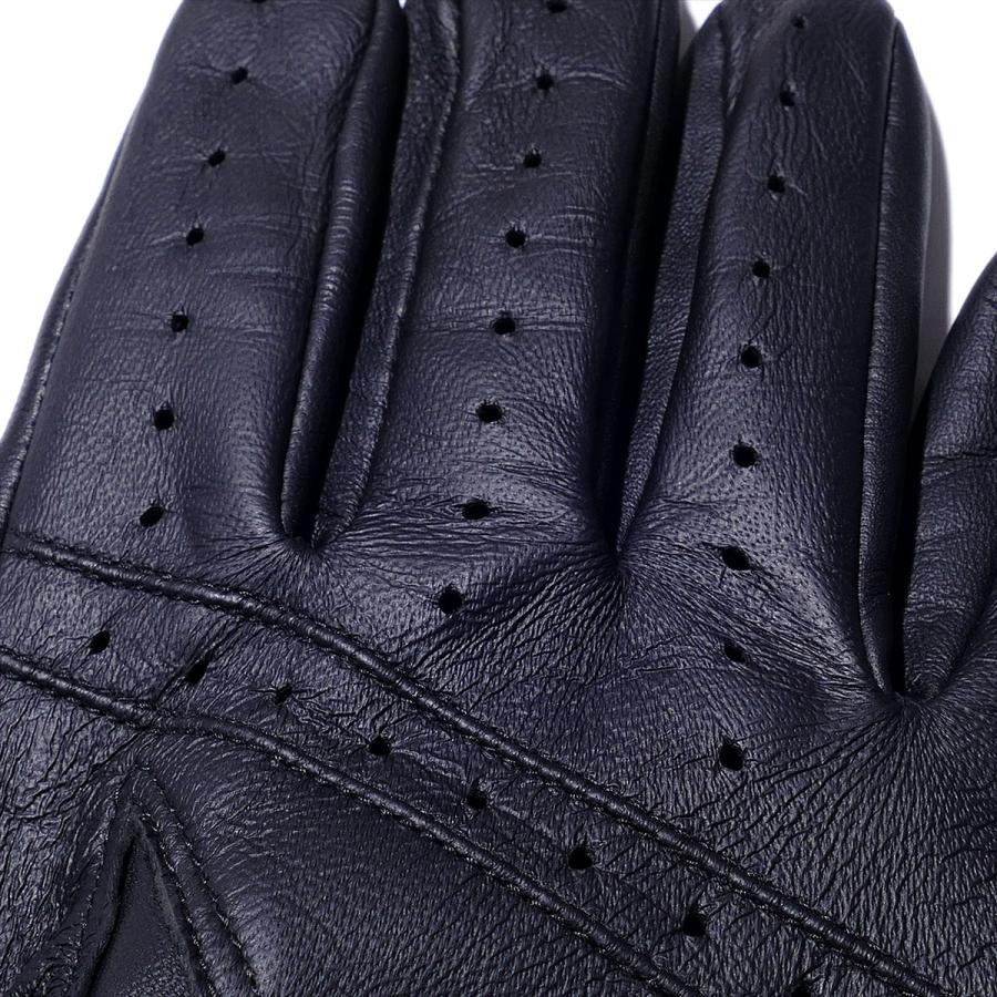 DENTS ドライビンググローブ ヘアシープレザー タッチスクリーン ブラック デンツ DENTS 手袋 タッチパネル対応ヘアシープグローブ（カシミヤ