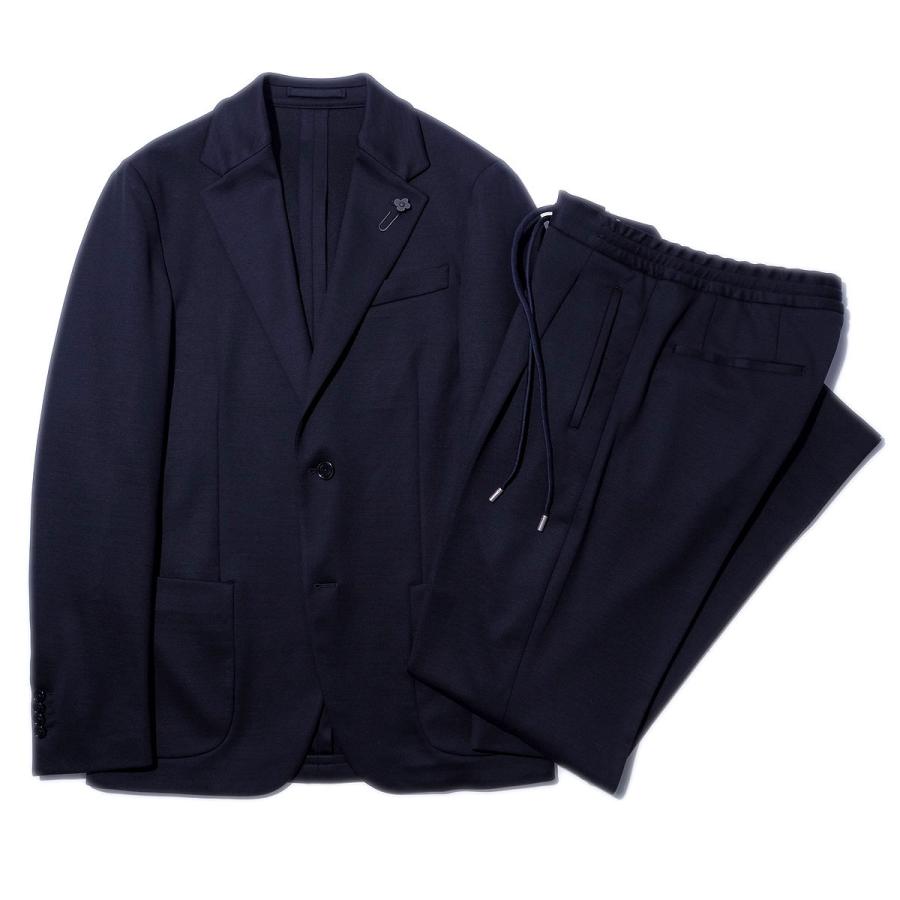 LARDINI ラルディーニ コットンウールナイロン ジャージースーツ