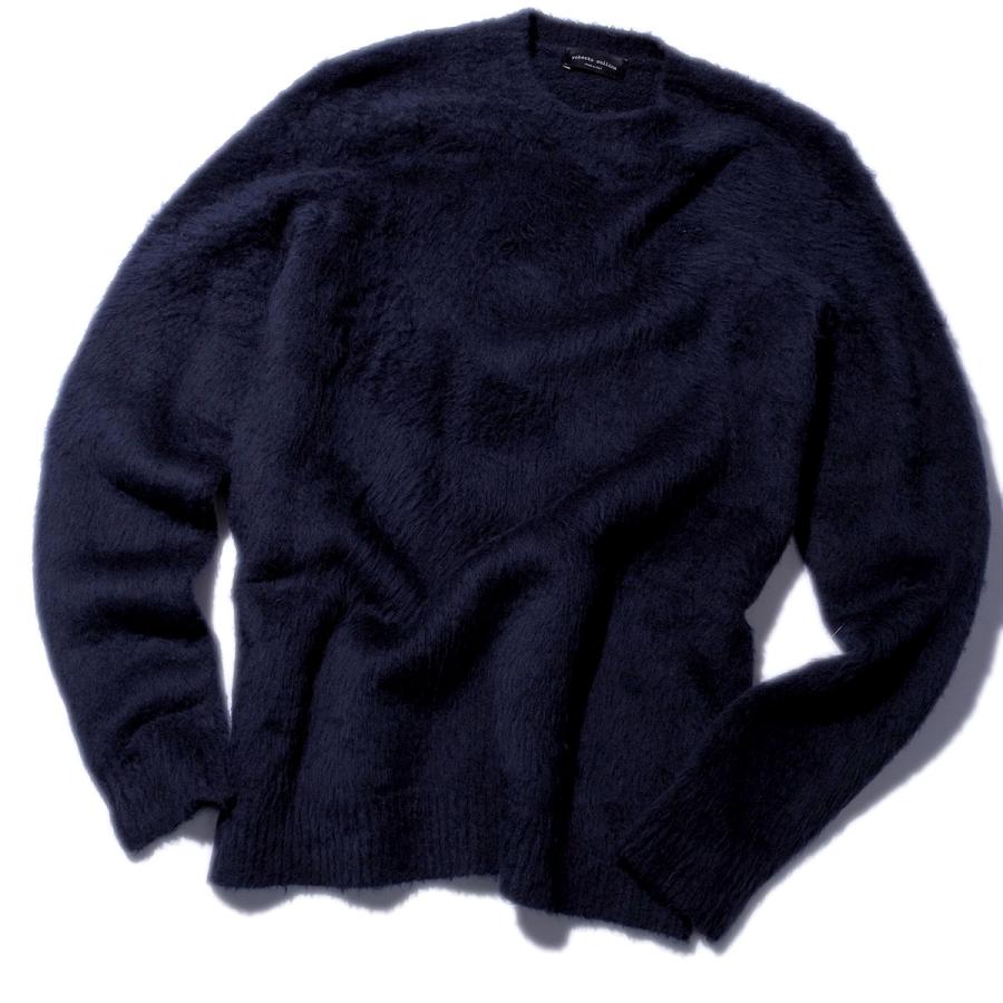 ROBERTO COLLINA（ロベルトコリーナ） イタリア製 起毛加工クルー