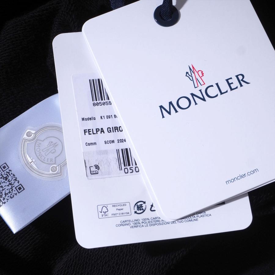 MONCLER モンクレール スウェットシャツ 8G00033 999ブラック
