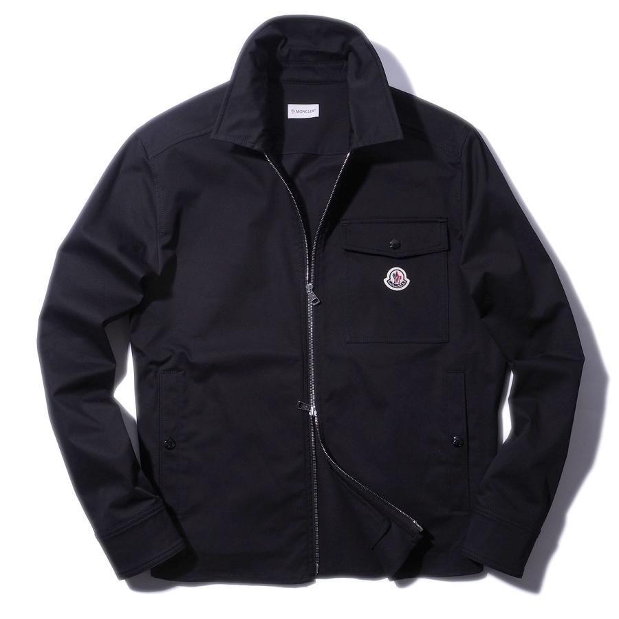 モンクレール　シャツ MONCLER（モンクレール） シャツジャケット 2F00005 999ブラック