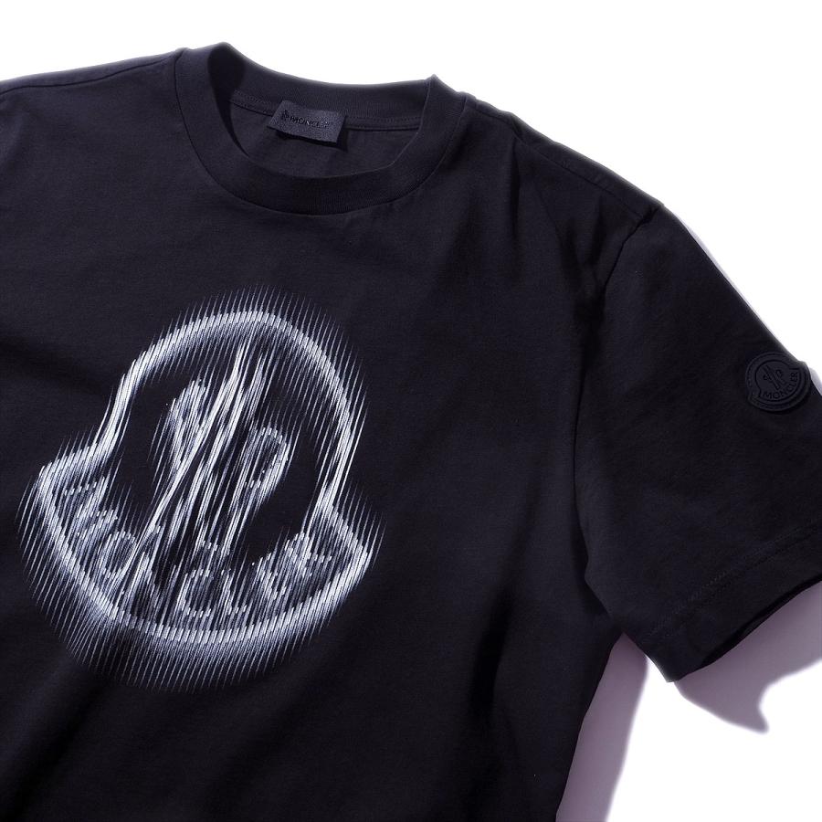 MONCLER（モンクレール） Tシャツ MONCLER 8C00004 999ブラック メンズ
