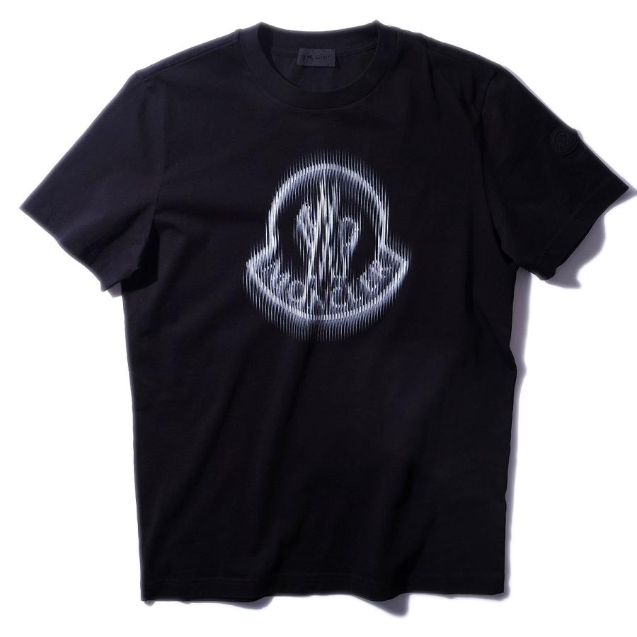 MONCLER（モンクレール） Tシャツ MONCLER 8C00004 999ブラック メンズ
