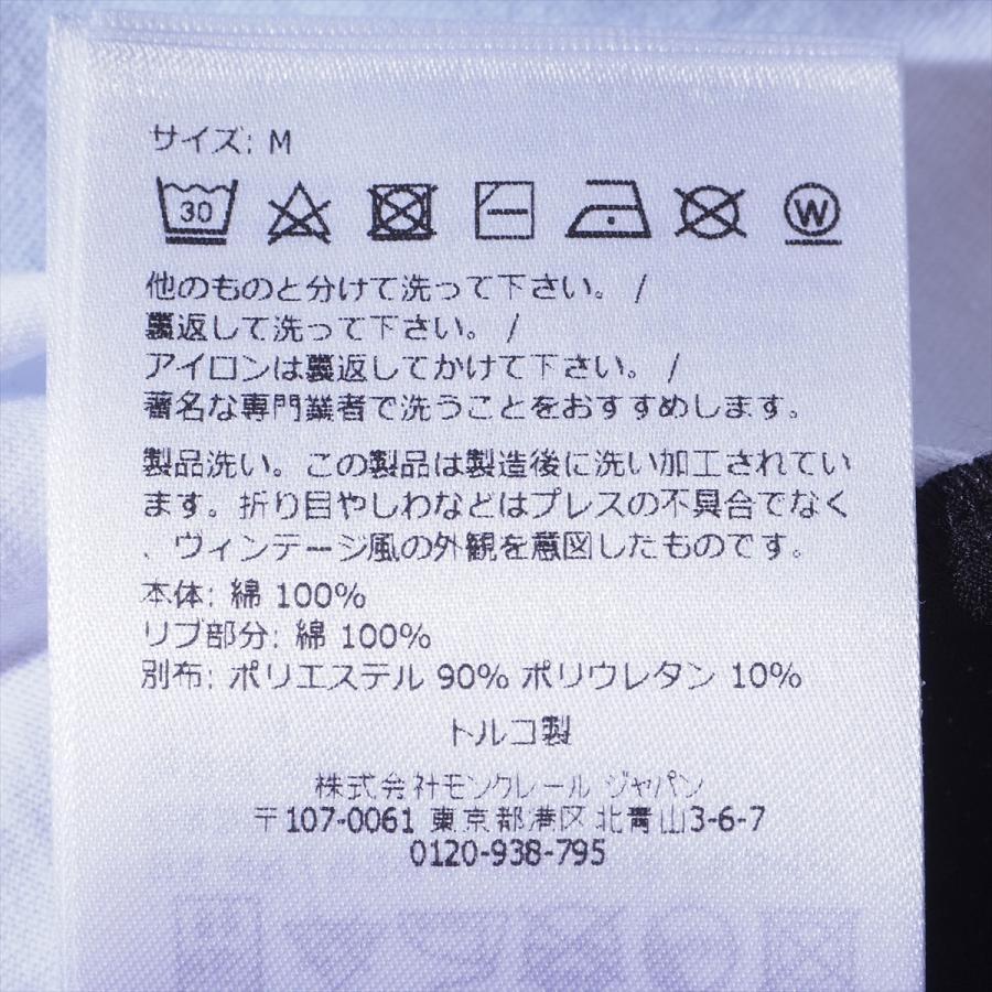 モンクレール Tシャツ MONCLER 8C00024 001ホワイト メンズ 半袖 大きいサイズ ブランド 2025SS 2025年春夏の画像