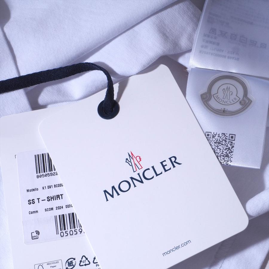MONCLER モンクレール Tシャツ 8C00006 002ホワイト メンズ 半袖