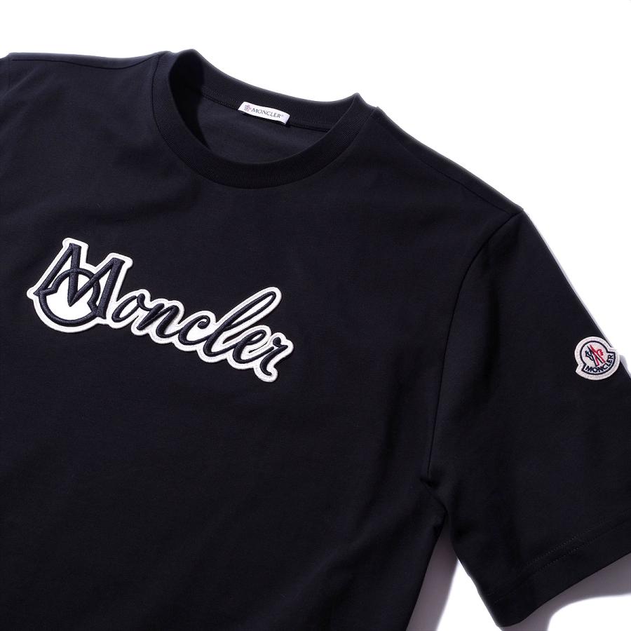 MONCLER（モンクレール） Tシャツ MONCLER 8C00011 999ブラック メンズ