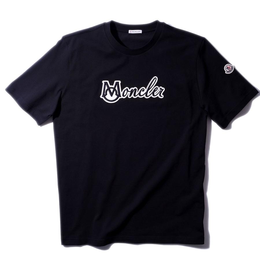 MONCLER モンクレール Tシャツ 8C00011 999ブラック メンズ 半袖 