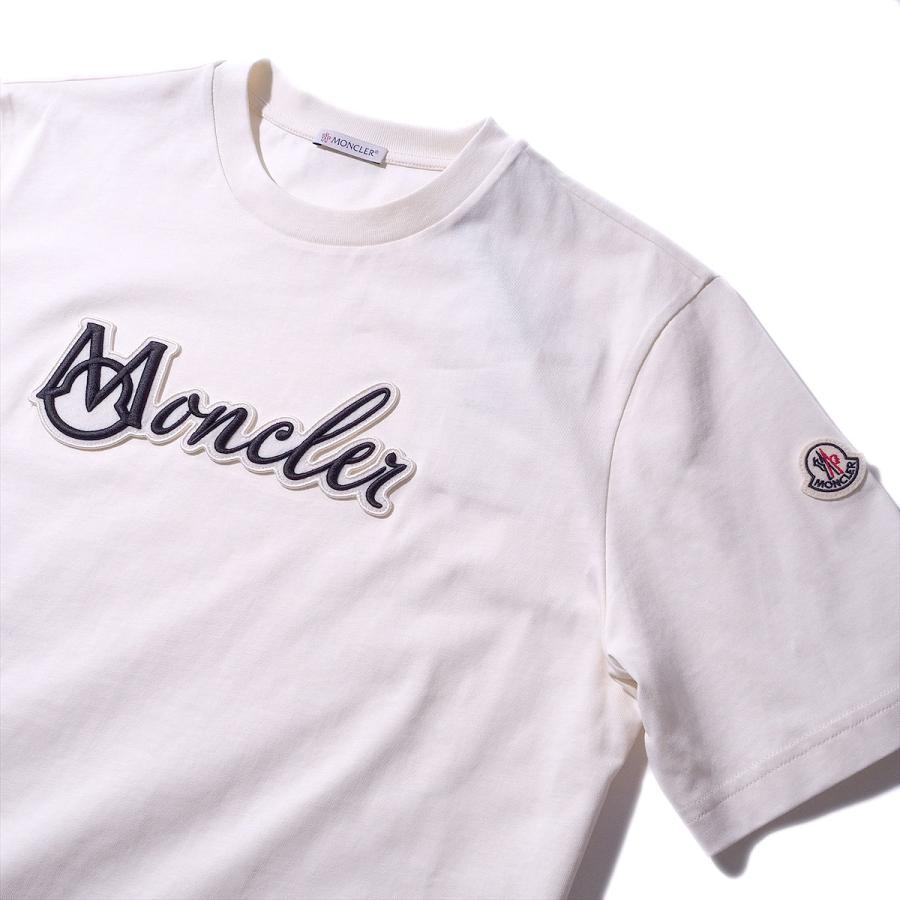 MONCLER モンクレール Tシャツ 8C00011 034 ホワイト メンズ 半袖 