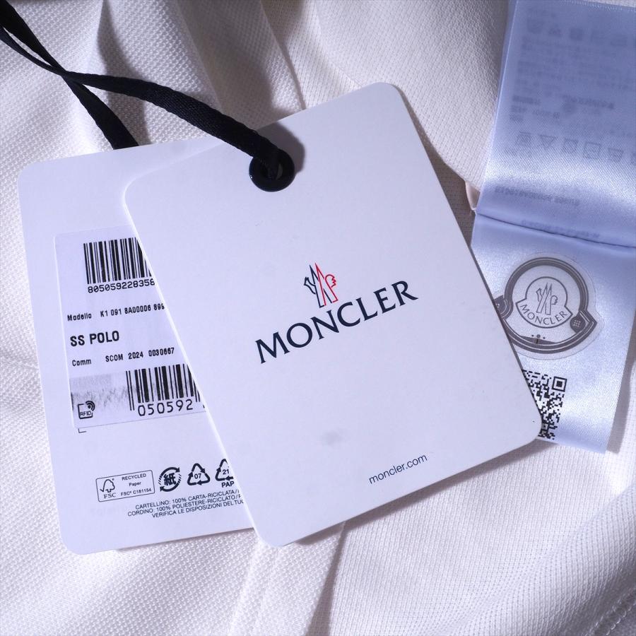 MONCLER（モンクレール） ポロシャツ MONCLER 8A00006 034ホワイト