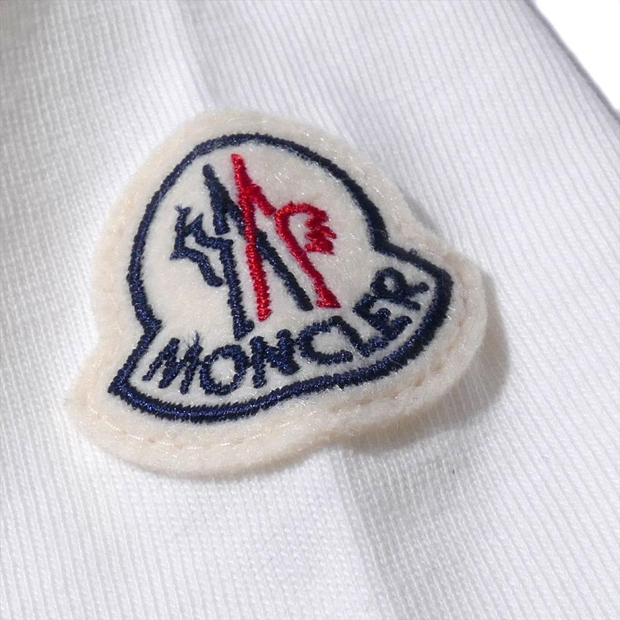 MONCLER（モンクレール） Tシャツ MONCLER 8C00031 032オフホワイト