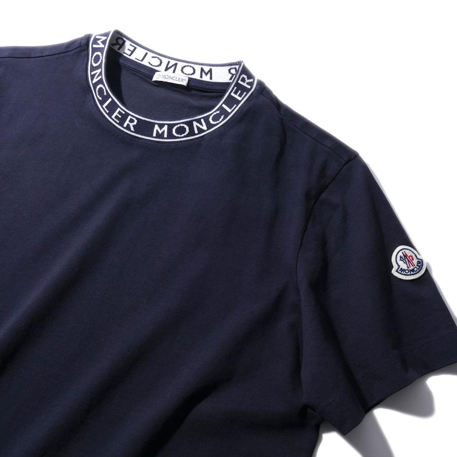 MONCLER（モンクレール） Tシャツ MONCLER 8C00027 778ネイビー メンズ