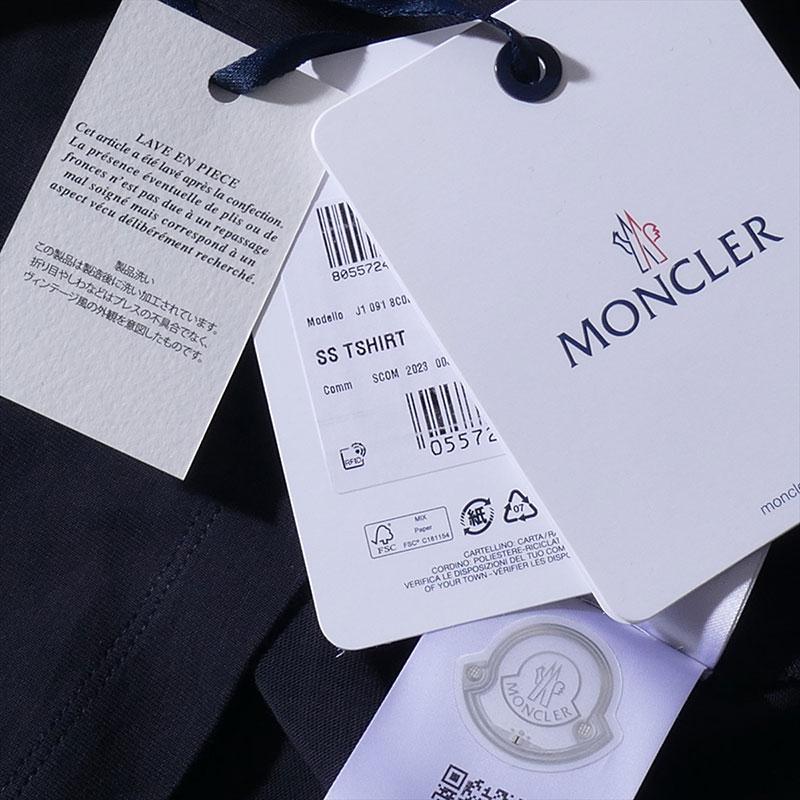 MONCLER（モンクレール） Tシャツ MONCLER 8C00027 778ネイビー メンズ