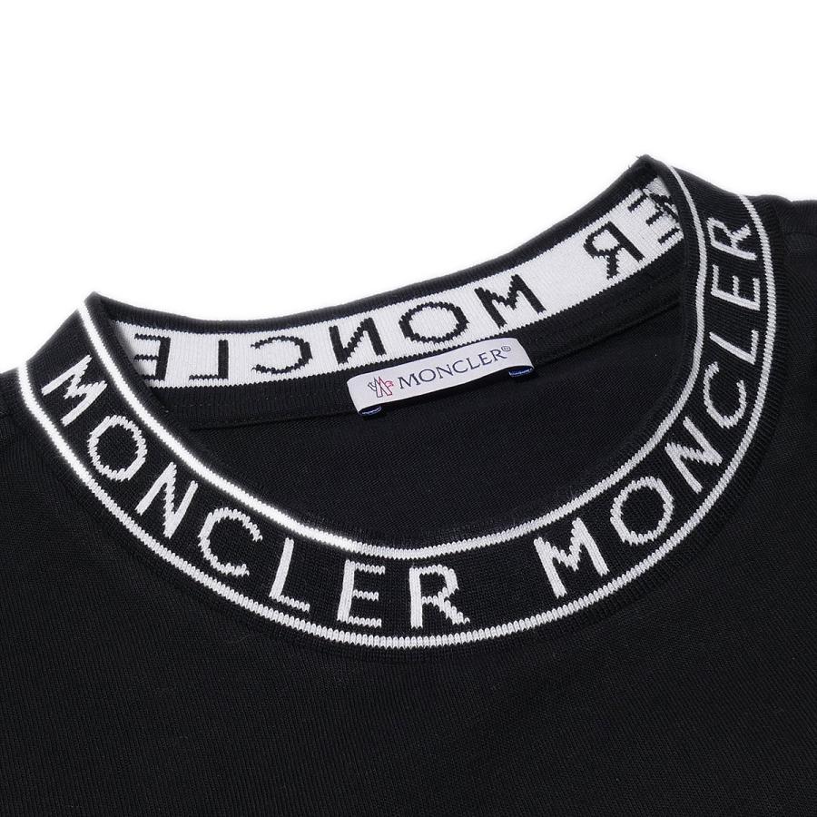 モンクレール Tシャツ MONCLER 8C00027 999ブラック メンズ 半袖 大きいサイズ ブランド 2026SS 2026年春夏の画像