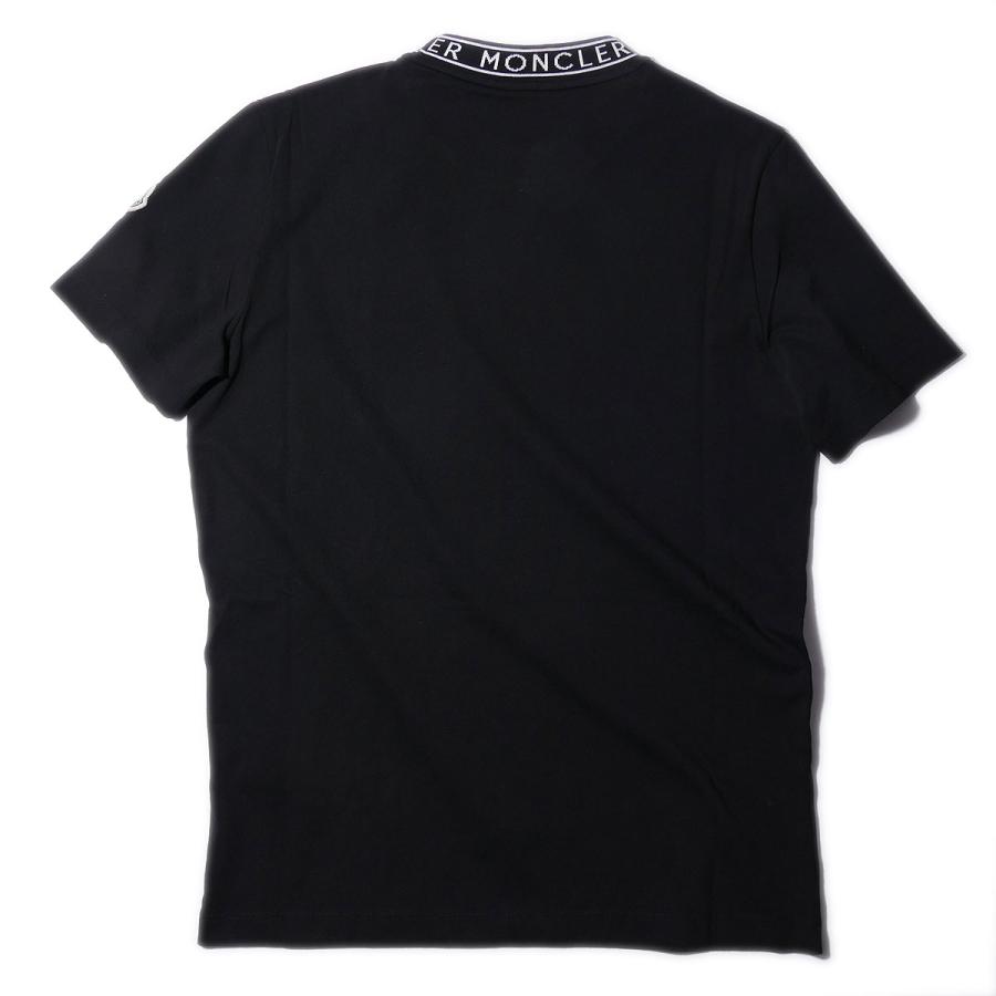 モンクレール Tシャツ MONCLER 8C00027 999ブラック メンズ 半袖 大きいサイズ ブランド 2026SS 2026年春夏の画像
