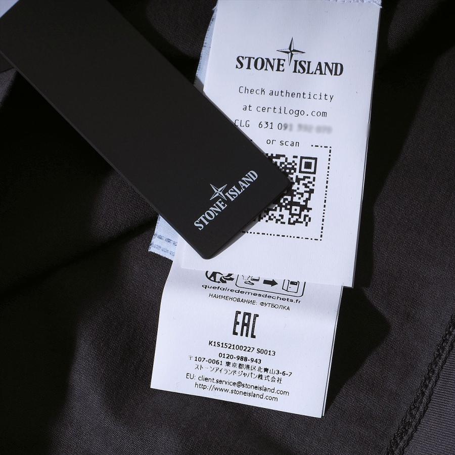 ストーンアイランド STONE ISLAND ロングスリーブTシャツ 2100227 60/2 COTTON JERSEY ロンT 長袖 メンズ ブランド 2025SS 2025年春夏の画像