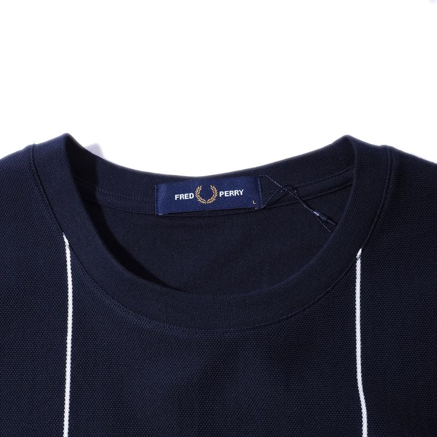 FRED PERRY フレッドペリー ピンストライプTシャツ M9859 メンズ