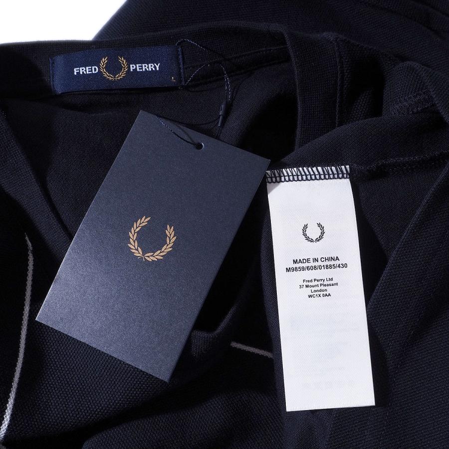FRED PERRY（フレッドペリー） ピンストライプTシャツ M9859 FRED