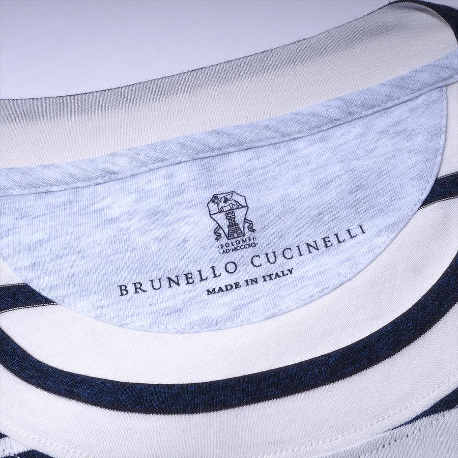 BRUNELLO CUCINELLI（ブルネロクチネリ） ボーダーTシャツ BRUNELLO