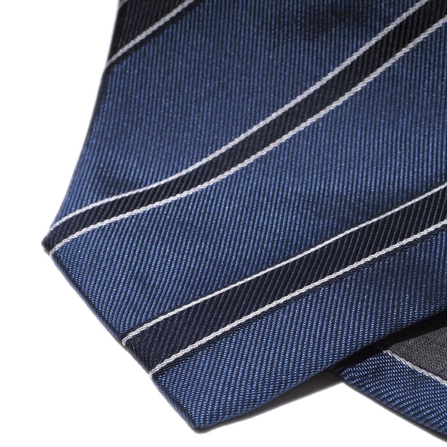 BRUNELLO CUCINELLI ネクタイ ネイビー ブルネロクチネリ無地 BRUNELLO CUCINELLI ネクタイ ネイビー ブルネロクチネリ無地