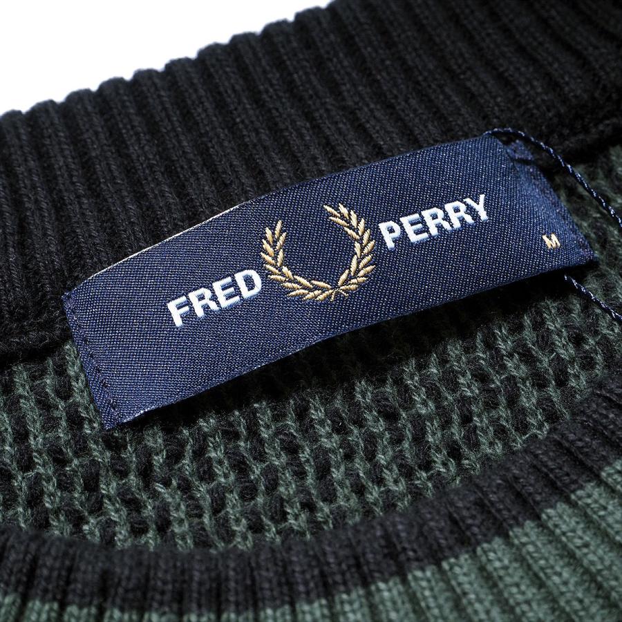 FRED PERRY（フレッドペリー） テクスチャードニットTシャツ K6538