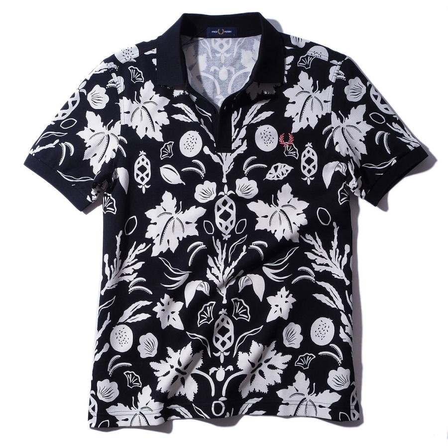 FRED PERRY（フレッドペリー） ボタニカルプリント ポロシャツ M9911