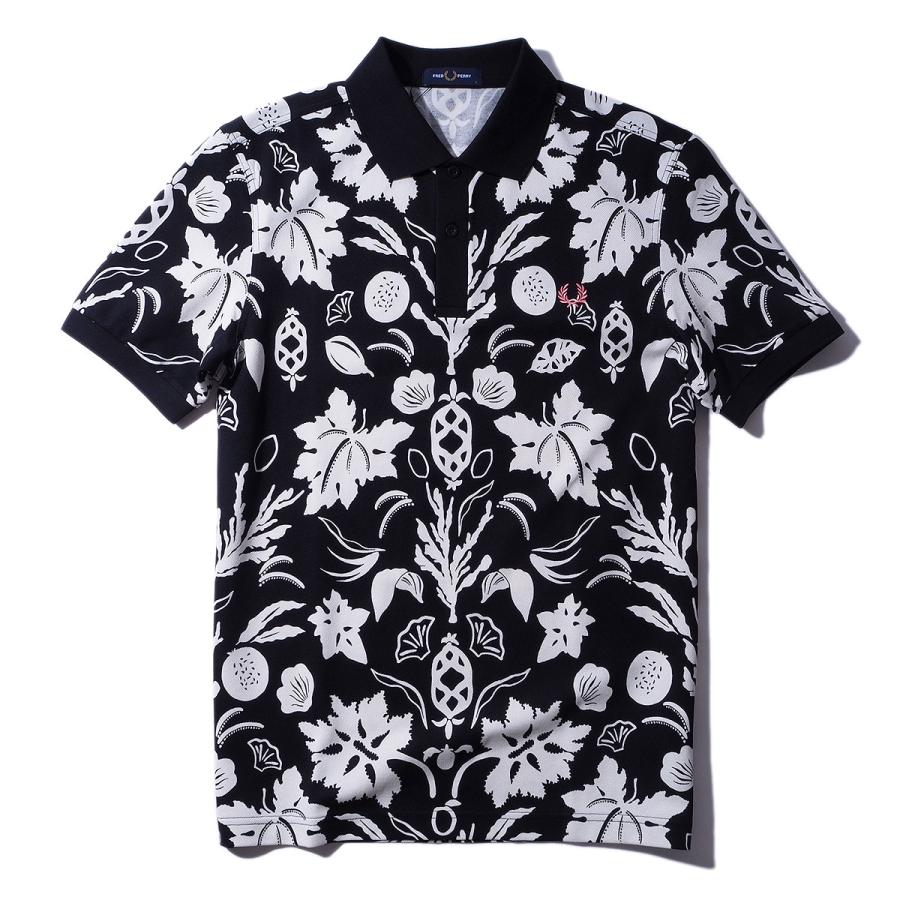 FRED PERRY（フレッドペリー） ボタニカルプリント ポロシャツ M9911