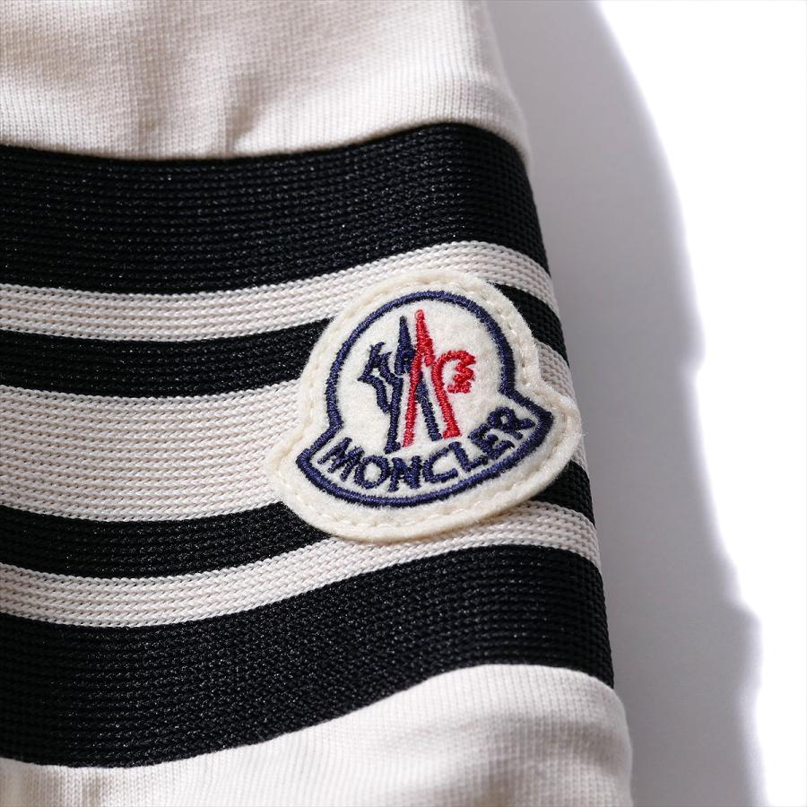 モンクレール ロングスリーブTシャツ 8D00005 050アイボリー MONCLER メンズ 長袖 ロンT 2025AW 2025年秋冬の画像