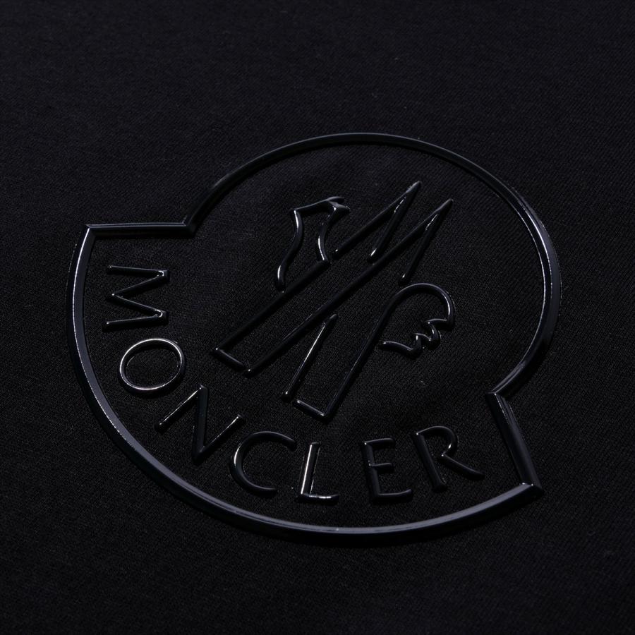 モンクレール Tシャツ MONCLER 8C00026 999ブラック メンズ 半袖 大きいサイズ ブランド 2025AW 2025年秋冬の画像
