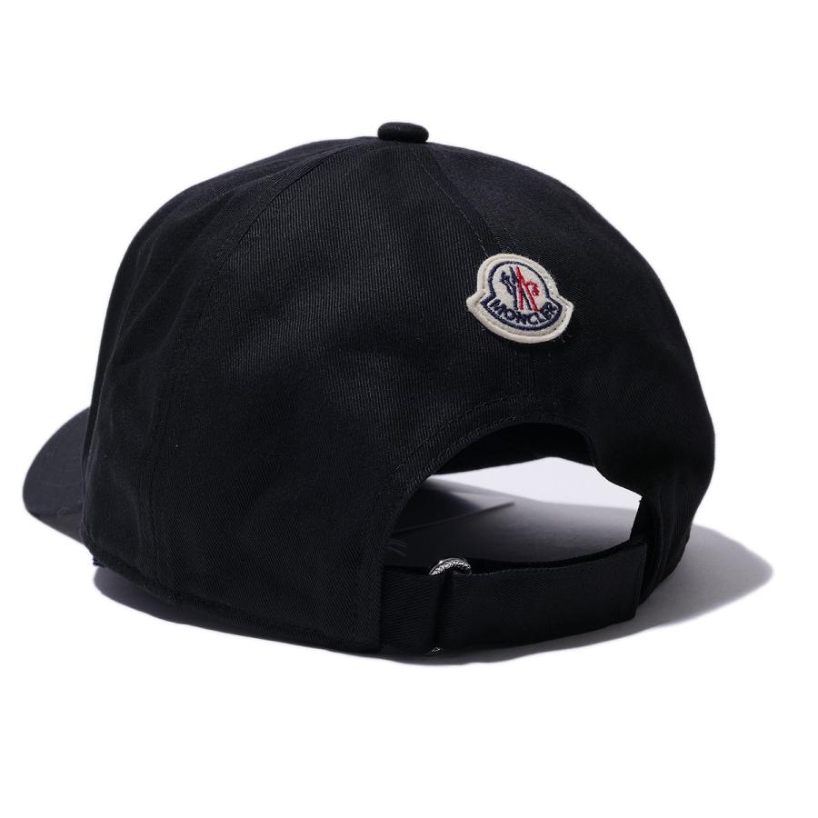 MONCLER（モンクレール） ベースボールキャップ 3B00011 999ブラック