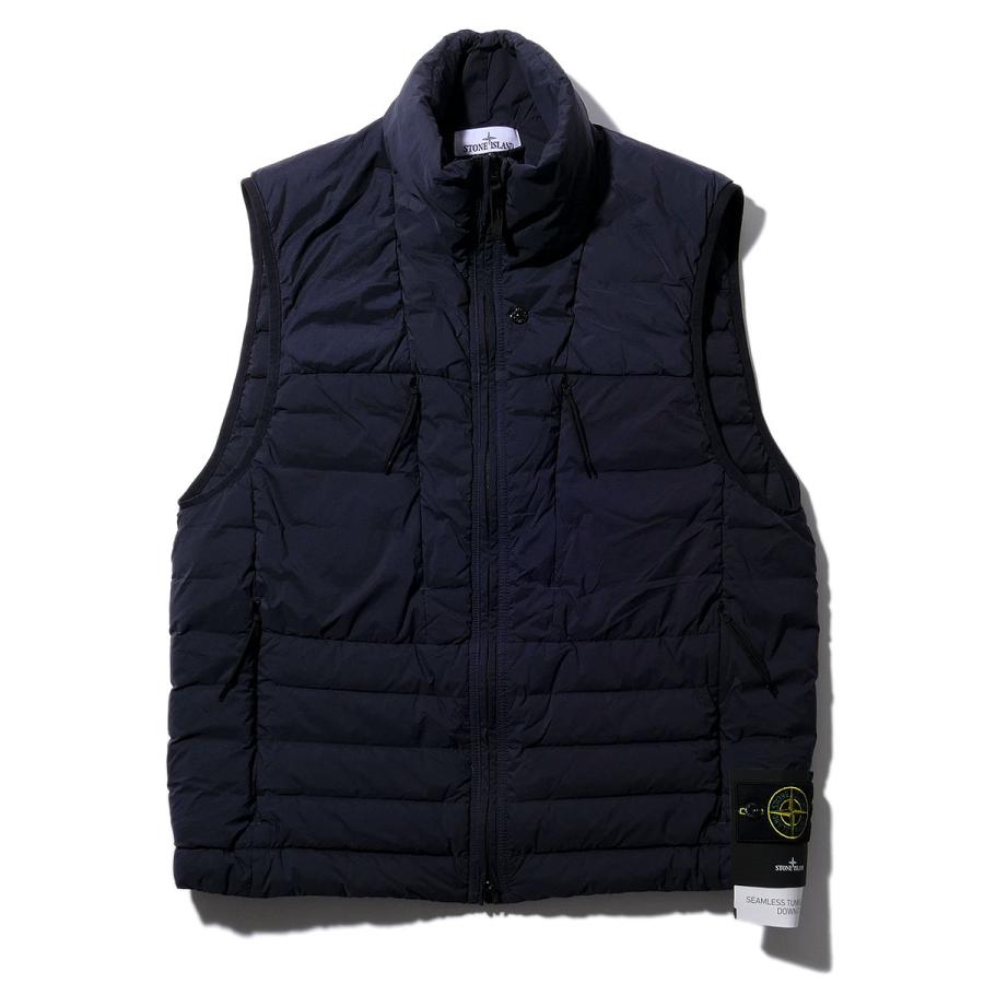 STONE ISLAND（ストーン アイランド） ダウンベスト G100004 ネイビー