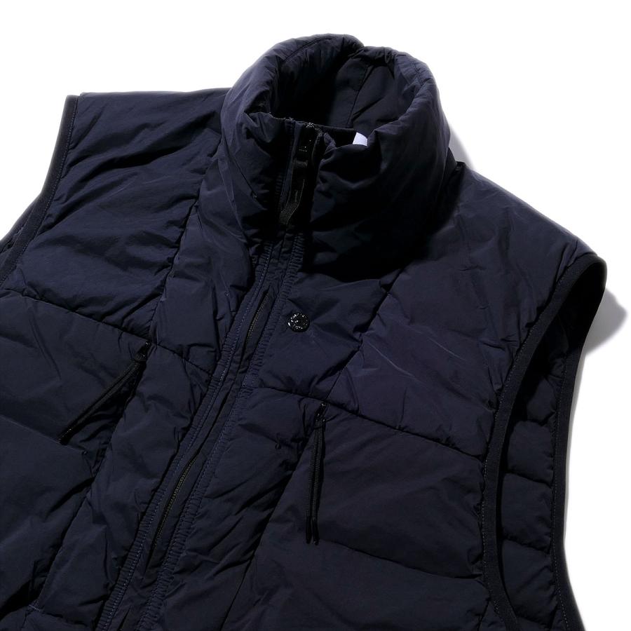 最終価格　ストーンアイランド　ダウンベスト　Mサイズ ダークネイビー STONE ISLAND（ストーン アイランド） ダウンベスト G100004 ネイビー