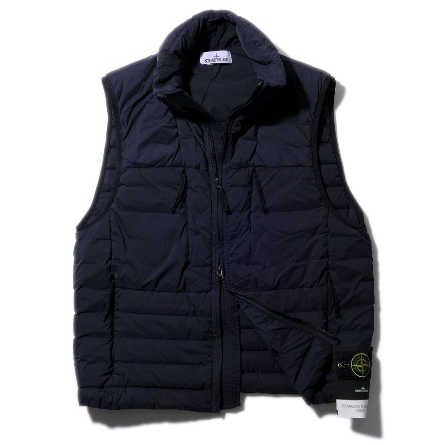 STONE ISLAND（ストーン アイランド） ダウンベスト G100004 ネイビー