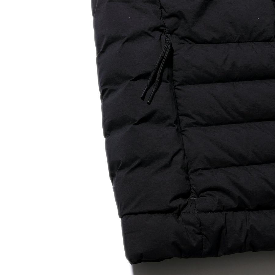 ストーンアイランド STONE ISLAND ダウンベスト G100004 ブラック SEAMLESS TUNNEL NYLON DOWN-TC メンズ ブランド 2025AW 2025年秋冬の画像
