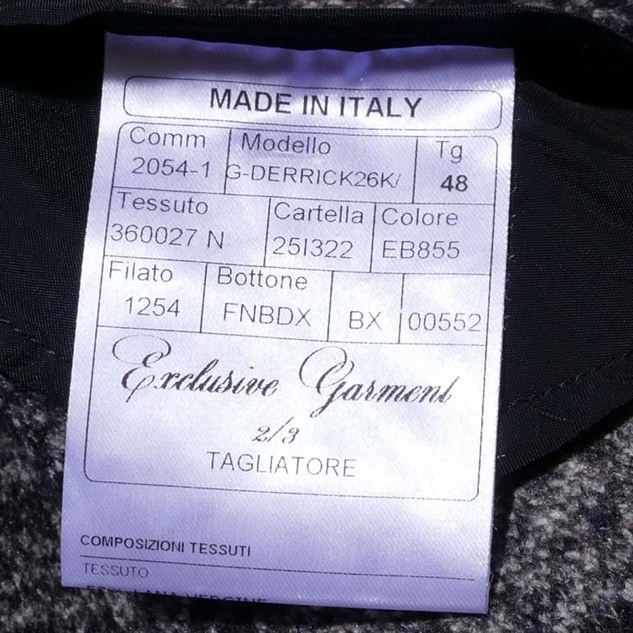 タリアトーレ ウールジャージー ジャケット G-DERRICK オンブレ チェック イタリア製 TAGLIATORE メンズ 2025AW 2025年秋冬新作の画像