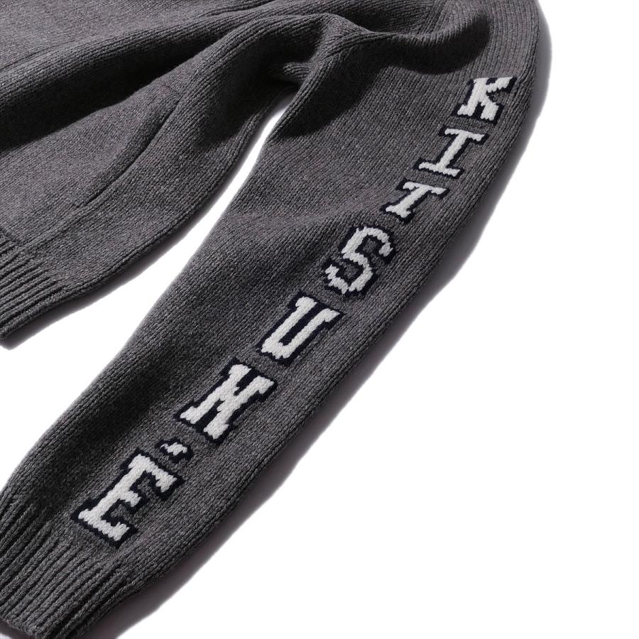 メゾンキツネ MAISON KITSUNE カレッジ ニット ウール ジャケット PM02112 カーディガン メンズ ブランド 高級 2025AW 2025年秋冬[030450]の画像