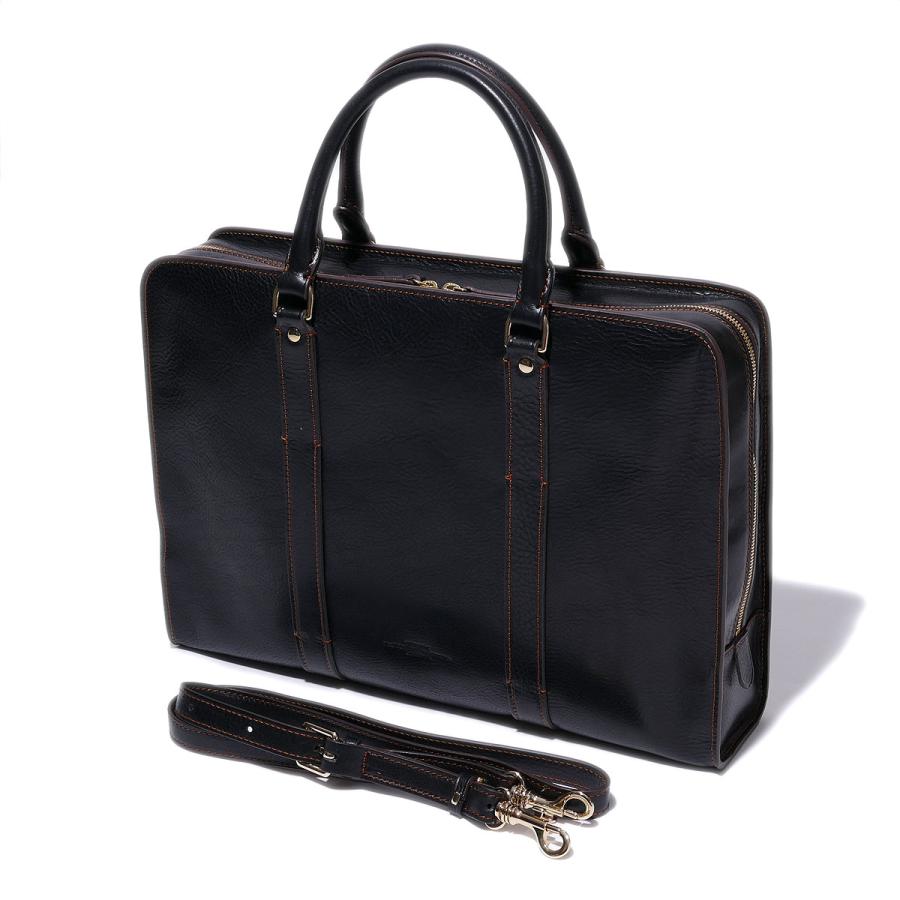 ボルドリーニセレリア boldrini selleria ビジネスバッグ　黒 ボルドリーニセレリア（Boldrini SELLERIA） イタリア製 グレイン