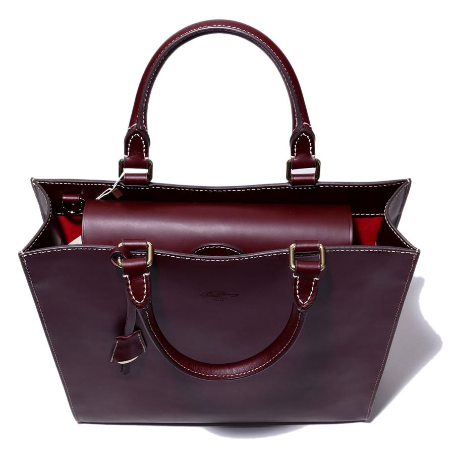 ボルドリーニセレリア イタリア製 ビジネス トートバッグ 6626 [BORDO ワインブラウン] Boldrini Selleria リボットレザーの画像