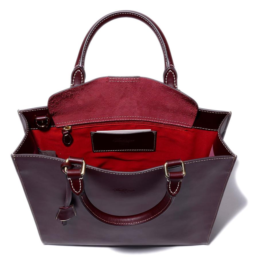 ボルドリーニセレリア イタリア製 ビジネス トートバッグ 6626 [BORDO ワインブラウン] Boldrini Selleria リボットレザーの画像