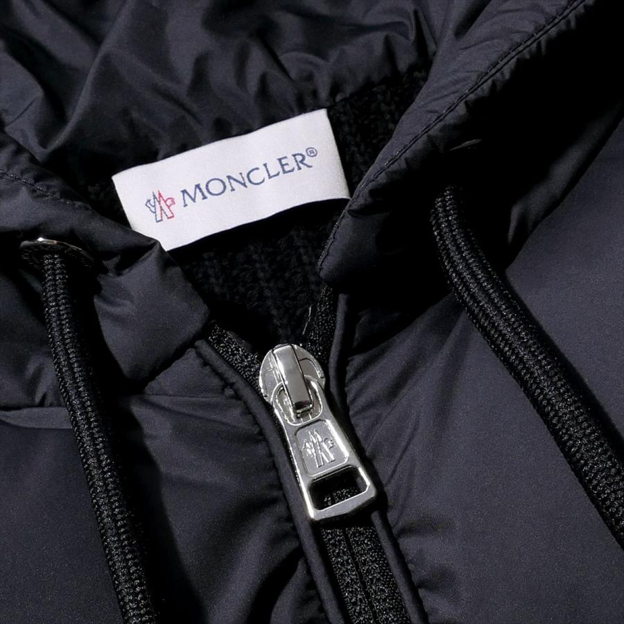 MONCLER（モンクレール） ニット ダウン ジャケット 9B00015 ブラック 