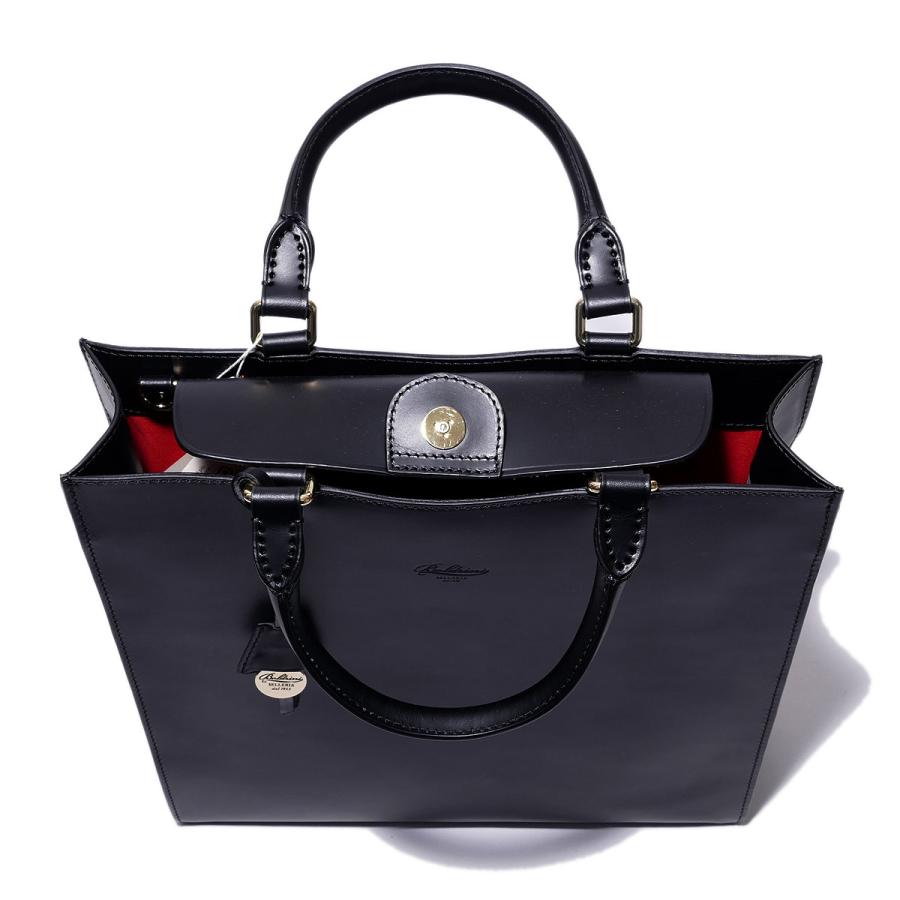 ボルドリーニセレリア イタリア製 ビジネス トートバッグ 6626 [BLACK ブラック] Boldrini Selleria リボットレザーの画像