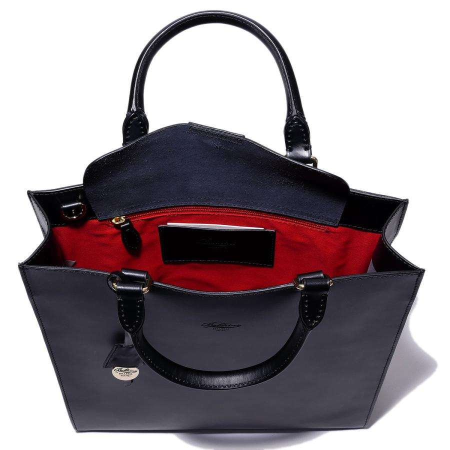 ボルドリーニセレリア イタリア製 ビジネス トートバッグ 6626 [BLACK ブラック] Boldrini Selleria リボットレザーの画像