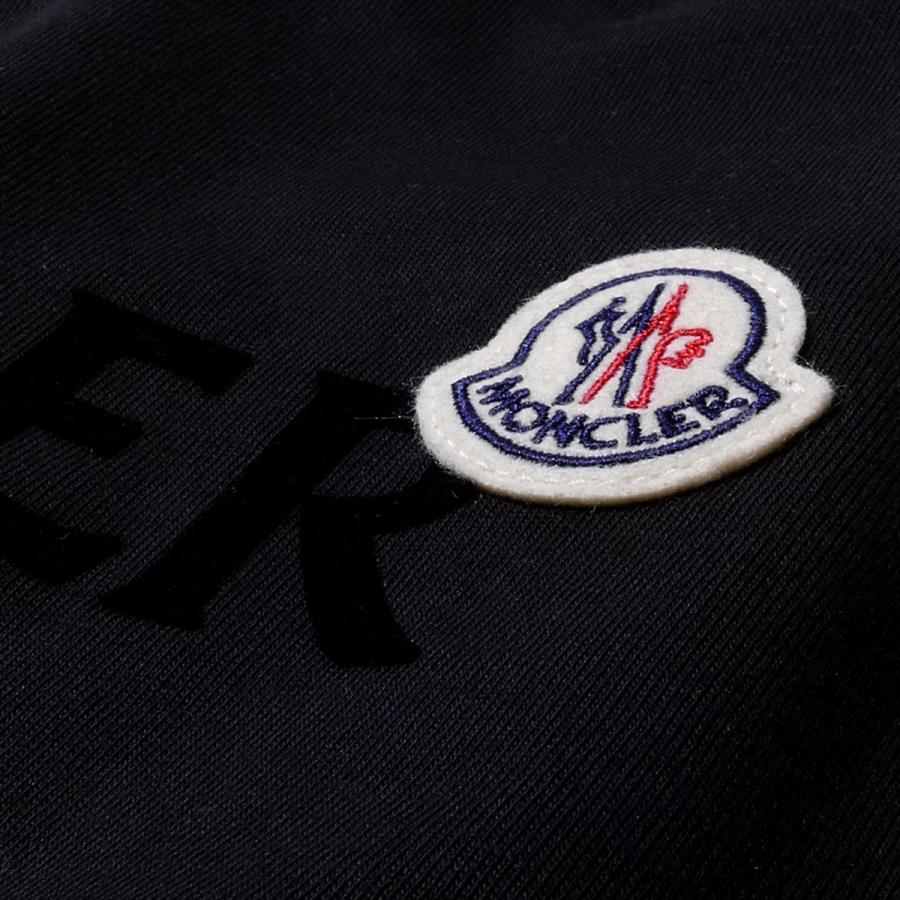 モンクレール ロングスリーブTシャツ 8D00009 999 ブラック MONCLER メンズ ロンT 長袖 2026SS 2026年春夏の画像