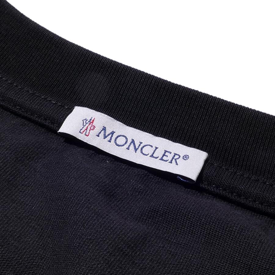 モンクレール ロングスリーブTシャツ 8D00009 999 ブラック MONCLER メンズ ロンT 長袖 2026SS 2026年春夏の画像
