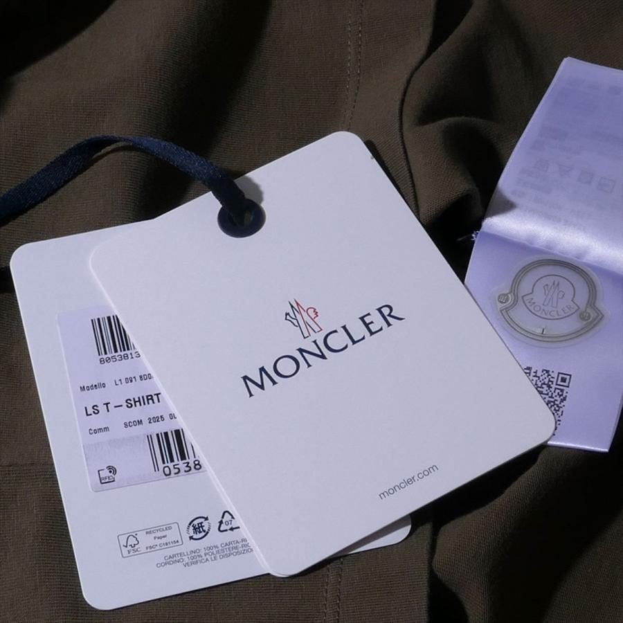 MONCLER（モンクレール） ロングスリーブTシャツ 8D00009 823 カーキ