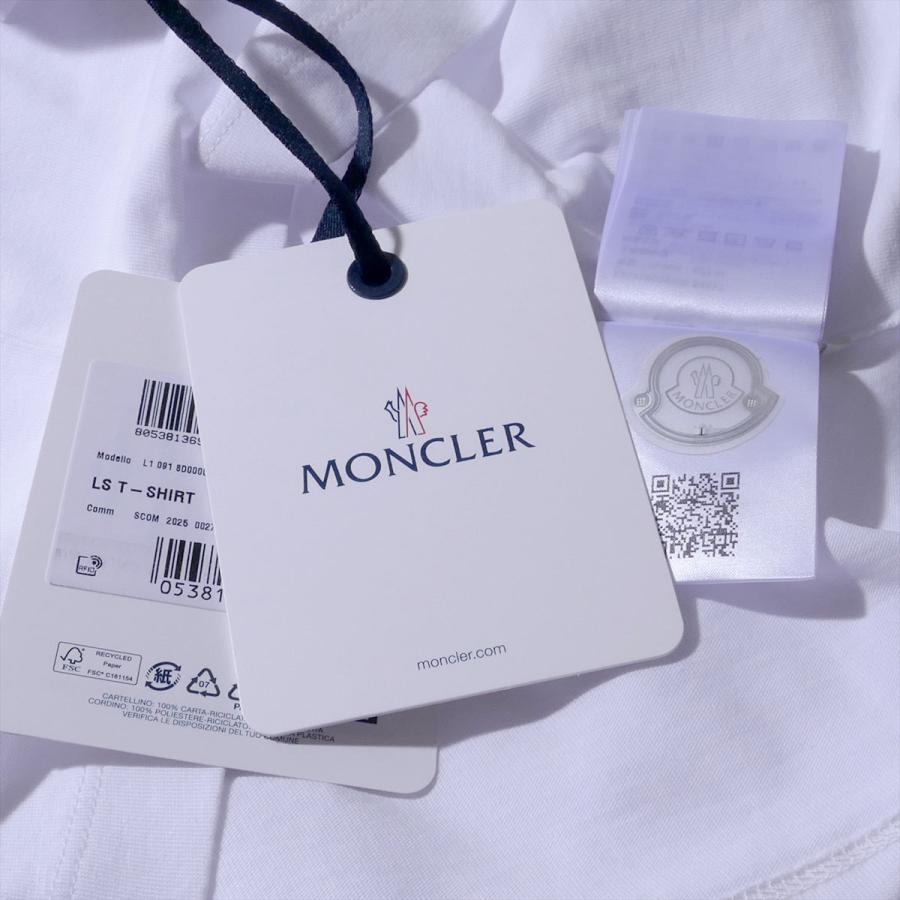 MONCLER（モンクレール） ロングスリーブTシャツ 8D00009 001ホワイト