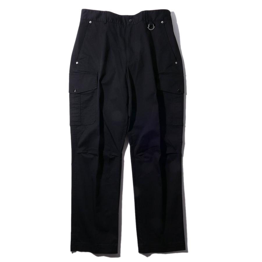 モンクレール カーゴパンツ 2A00034 999ブラック コットンギャバジン MONCLER メンズ ブランド 高級 大きいサイズ 2026SS 2026年春夏の画像