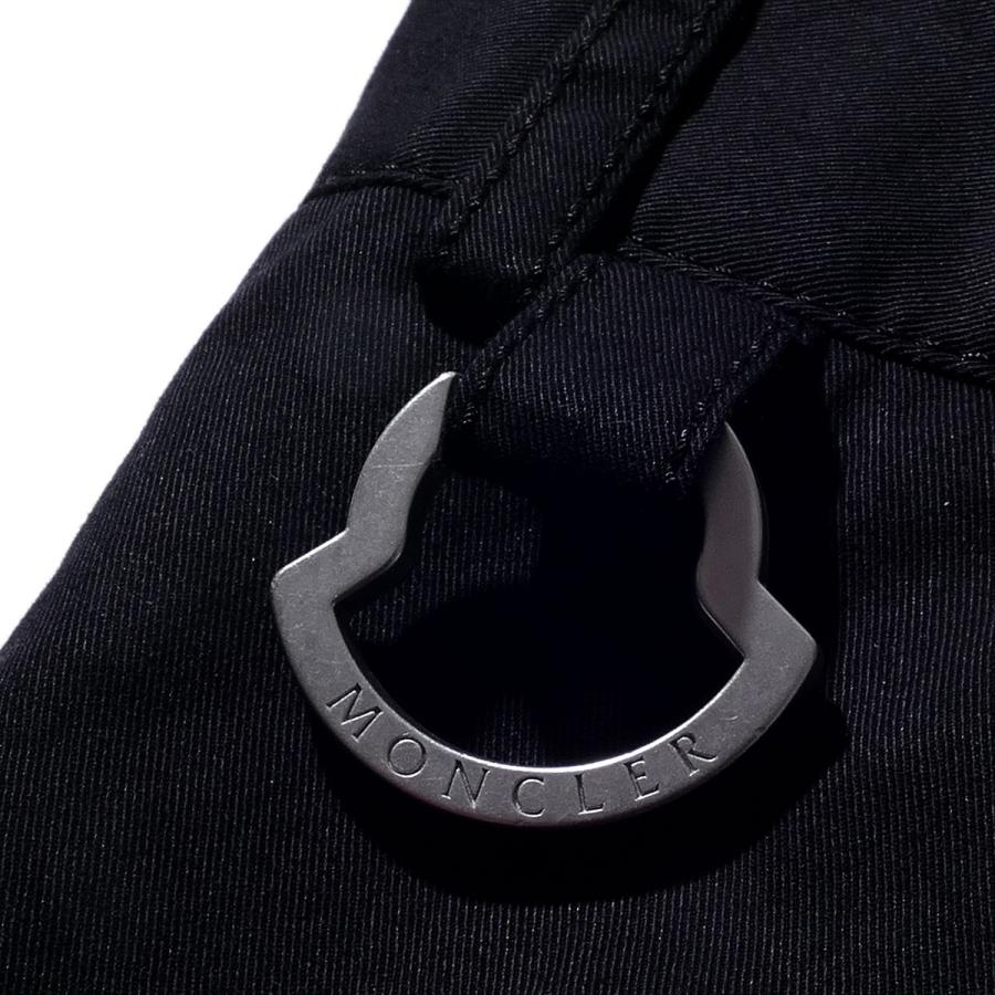 モンクレール カーゴパンツ 2A00034 999ブラック コットンギャバジン MONCLER メンズ ブランド 高級 大きいサイズ 2026SS 2026年春夏の画像