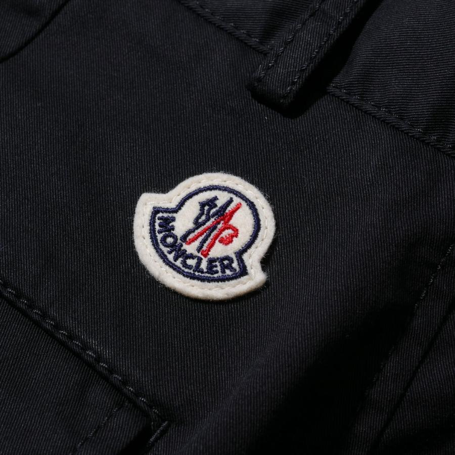 モンクレール カーゴパンツ 2A00034 999ブラック コットンギャバジン MONCLER メンズ ブランド 高級 大きいサイズ 2026SS 2026年春夏の画像