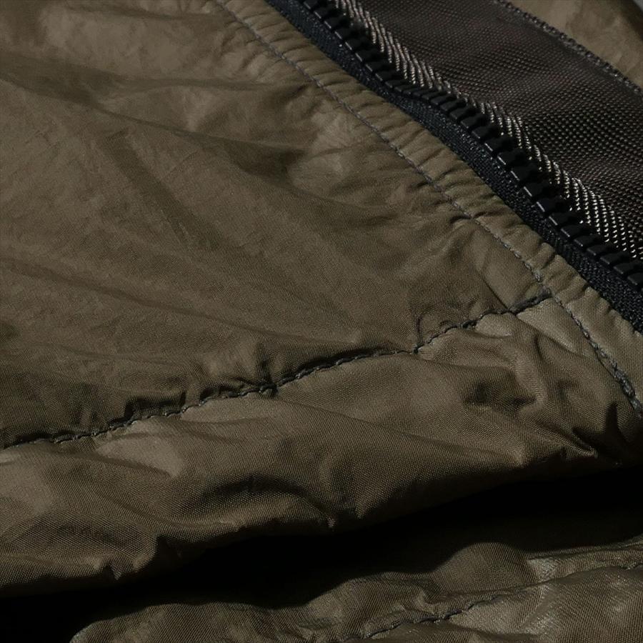 ストーンアイランド STONE ISLAND フーデッドジャケット 4100001 V005G ミリタリーグリーン CRINKLE REPS R-NY ブルゾン メンズ ブランド 2026SS 2026年春夏の画像