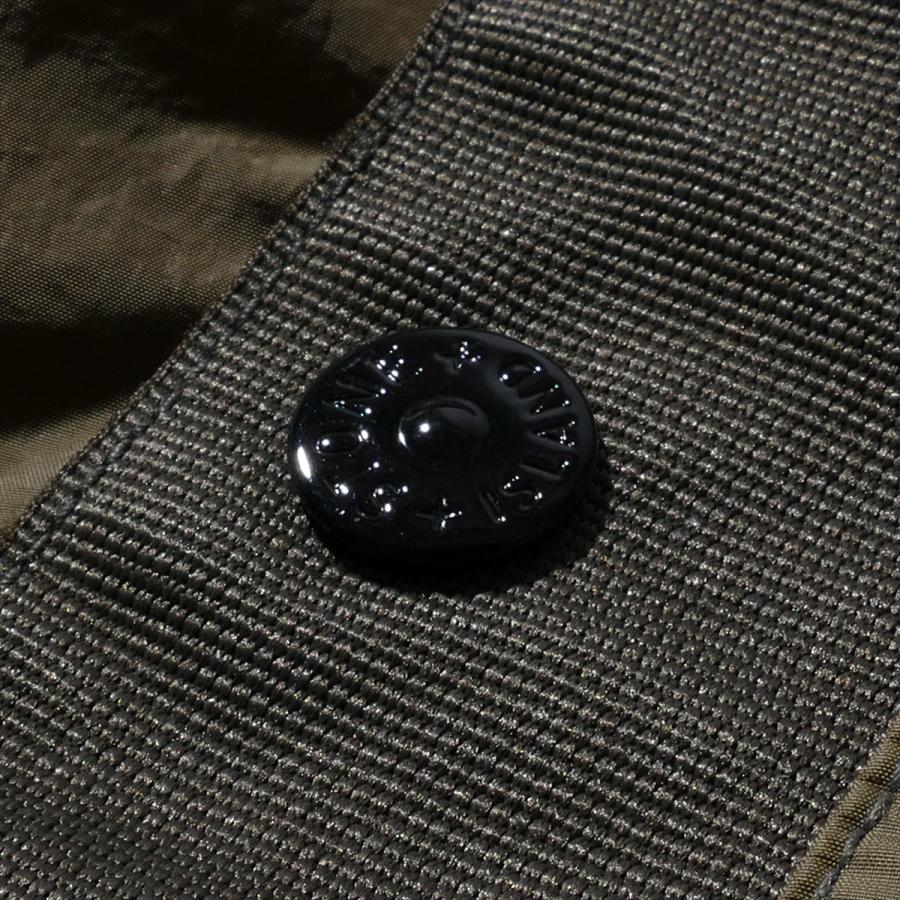 ストーンアイランド STONE ISLAND フーデッドジャケット 4100001 V005G ミリタリーグリーン CRINKLE REPS R-NY ブルゾン メンズ ブランド 2026SS 2026年春夏の画像